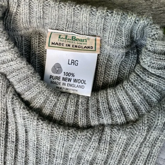 ll bean commando sweater - vintage